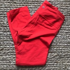 Lululemon wunder under crops size 2